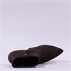 Paul Green Mid Heel Ankle Boot - Brown Suede